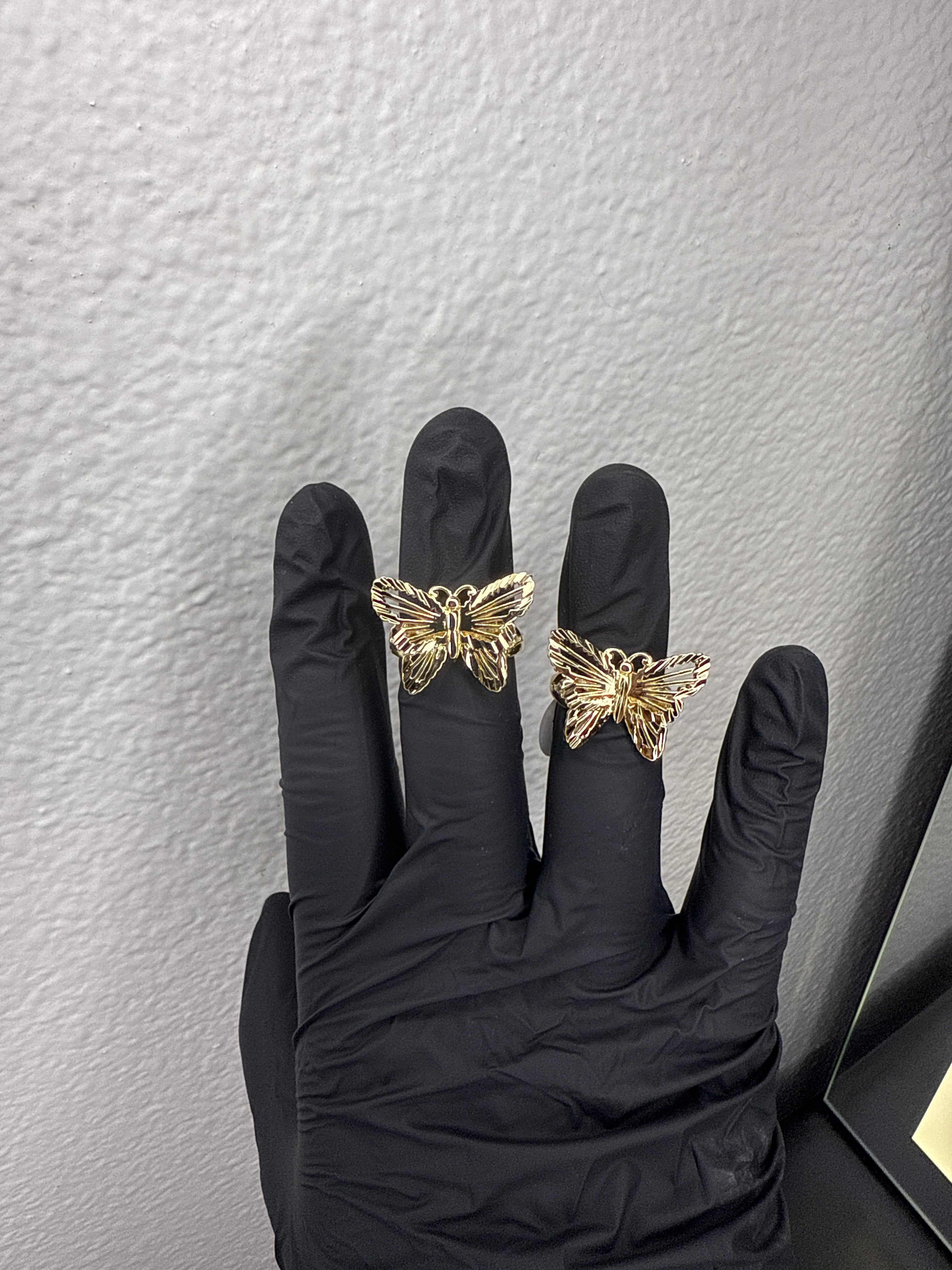 Gold Butterfly Ring