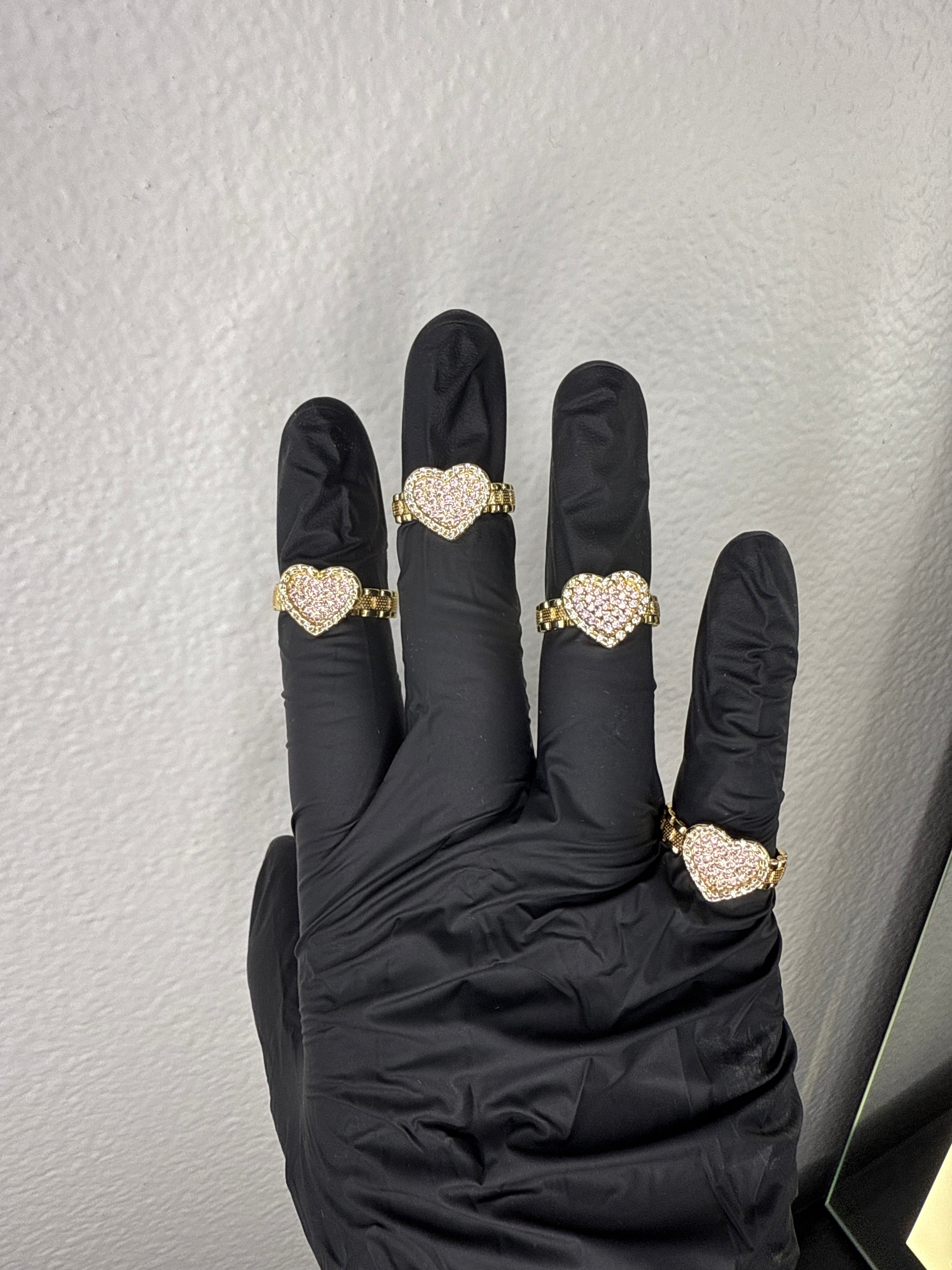 ICE PINK HRT RING